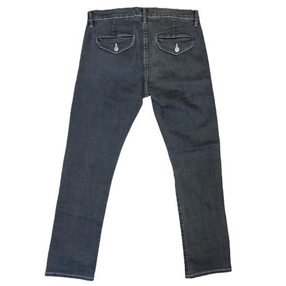 American Dress Code Legendary Denim Cropped Jeans In Gray - Picture 3 of 5